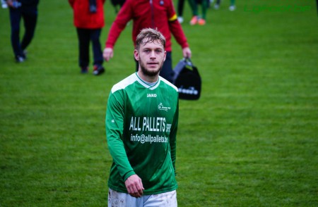 L'Aubelois Galère a malheureusement inscrit un but contre son camp face à Beaufays.