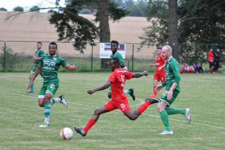 Bamona a trouvé le chemin des filets.