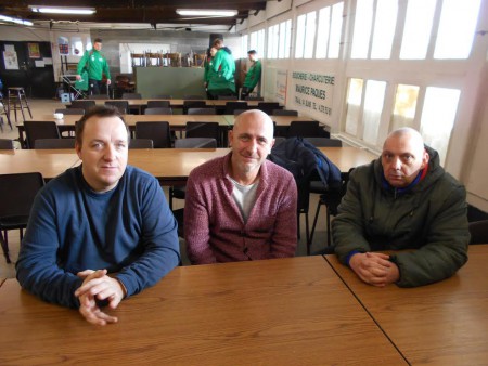 Les trois entraineurs du nouveau club.