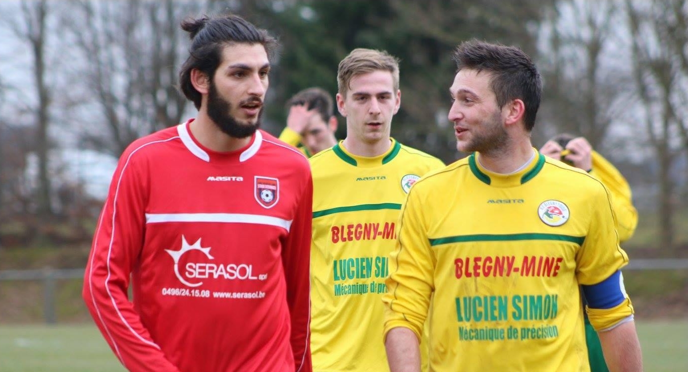 Jonas Gretry (à droite) quitte Blegny