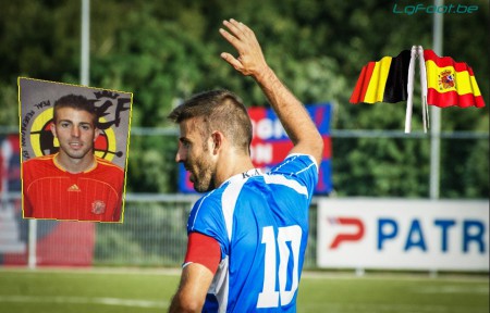 Luis Garcia, aujourd'hui à Eupen, a porté à sept reprises le maillot de La Roja. 