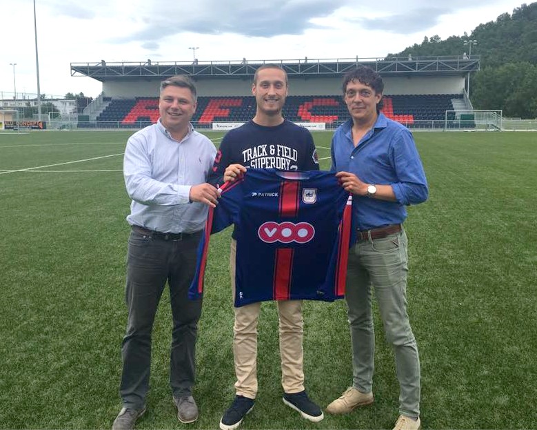 William Mauclet a signé à Liège. (photo D.R. L. Massin)