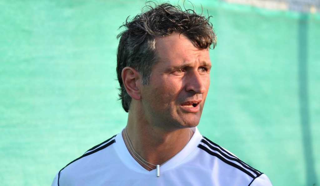 "Fortu", le coach de Blegny. 