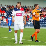 Le Liégeois Henke a marqué, mais ça n'a pas suffi. 